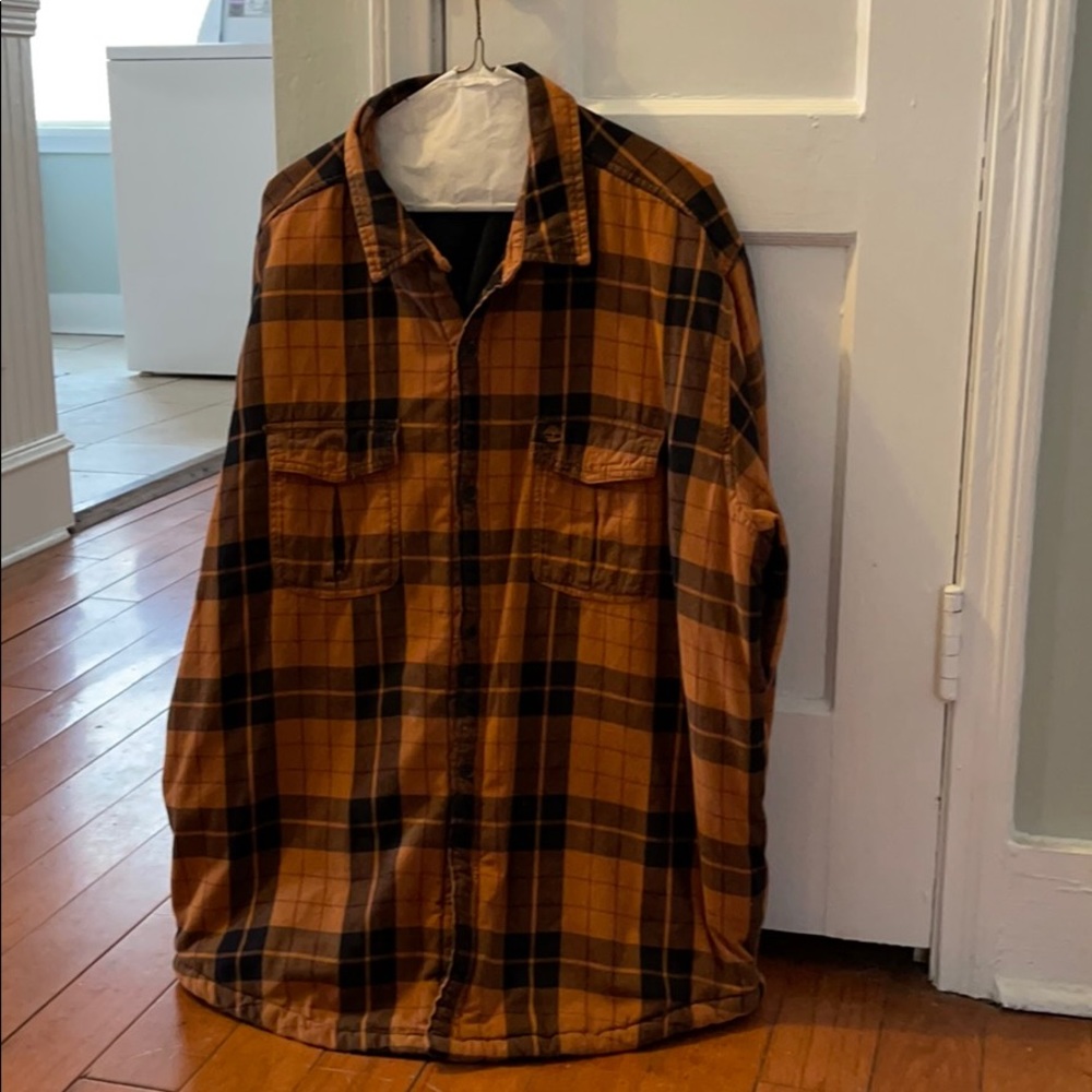 Timberland Button Down Thermal Flannel.